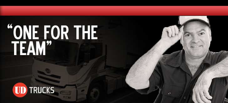 "One for the team" UD Trucks